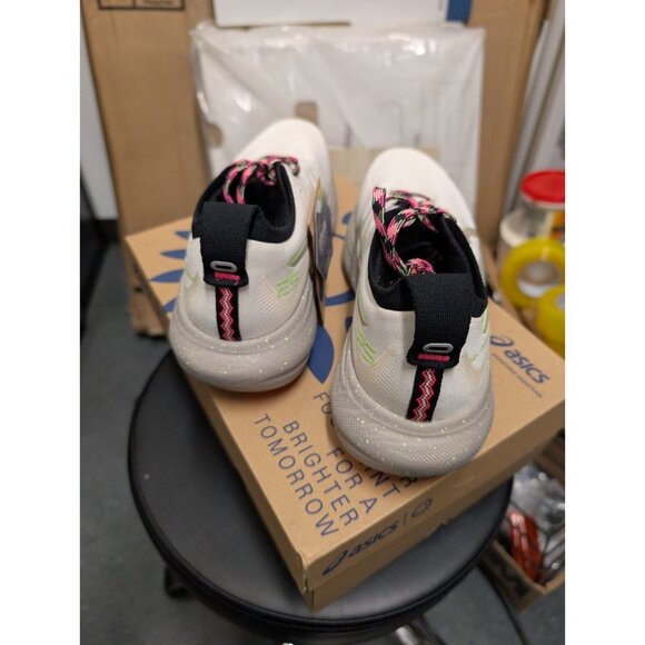 ASICS Women's Gel-Nimbus 25 Trail Shoes Nature Bathing/Lime Green Size 8 - Picture 4 of 8